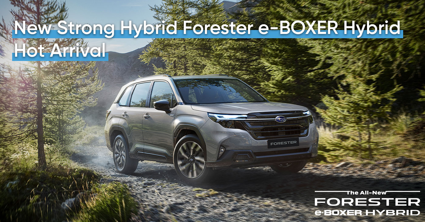 New Strong Hybrid Forester e-BOXER Hybrid​ Hot Arrival​