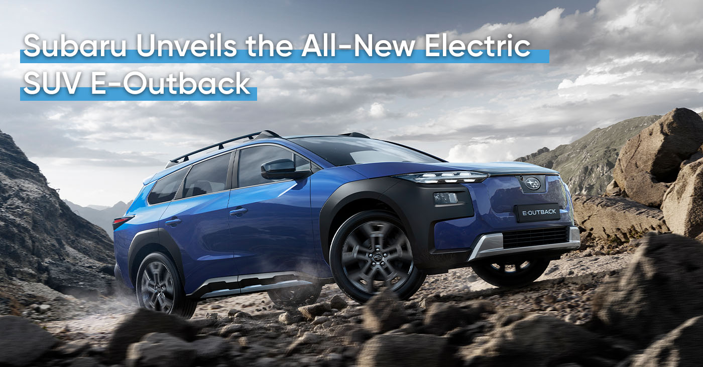 Subaru Unveils the All-New Electric SUV E-Outback