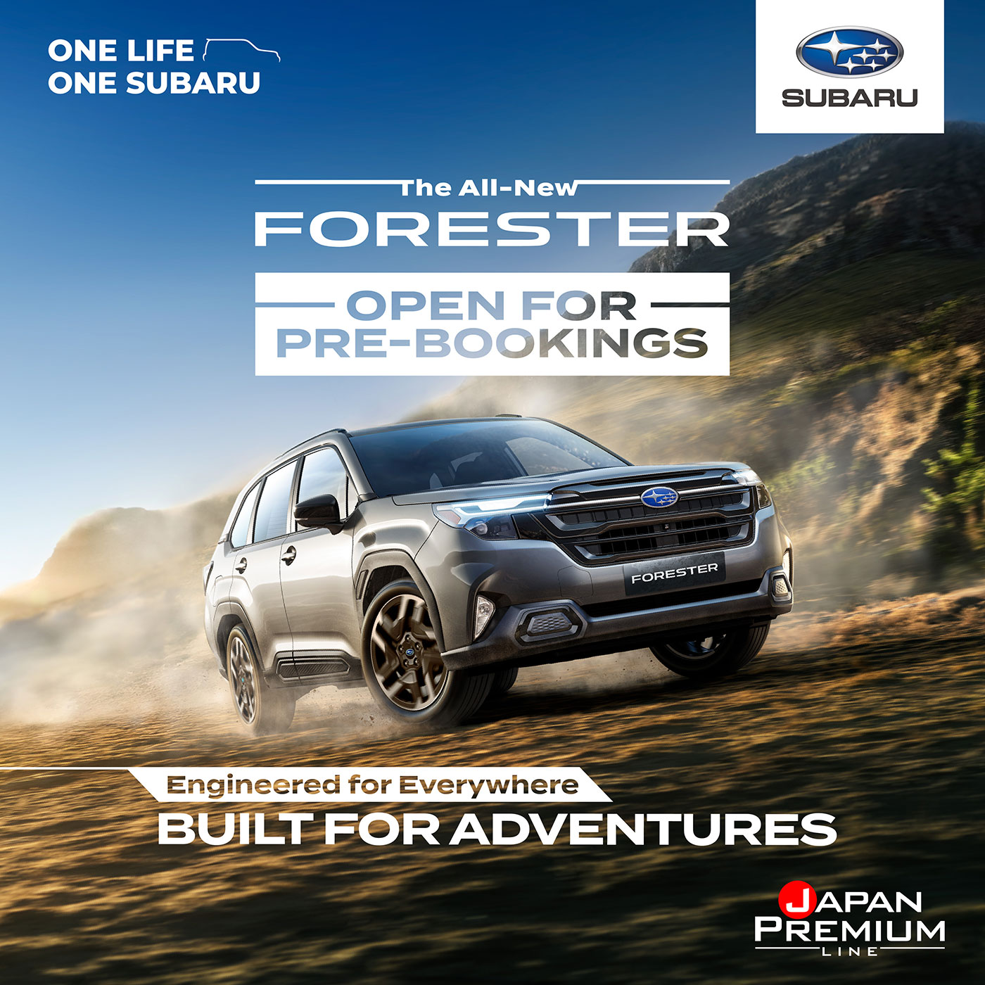 The All-New Forester 2.5 Now Open for Pre-Booking