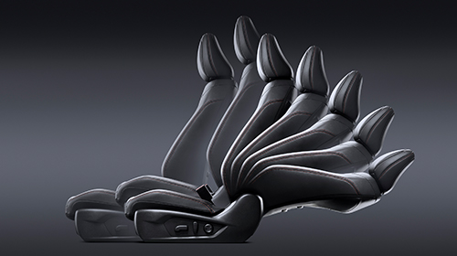 เบาะที่นั่งคนขับไฟฟ้าปรับได้ 10 ทิศทาง พร้อมส่วนรองรับบั้นเอว