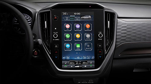 11.6” Infotainment Touchscreen
