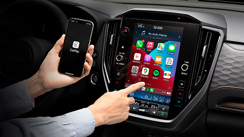 รองรับการเชื่อมต่อ Apple Carplay<sup>*1</sup><br>และ Android Auto<sup>*1</sup>แบบไร้สาย