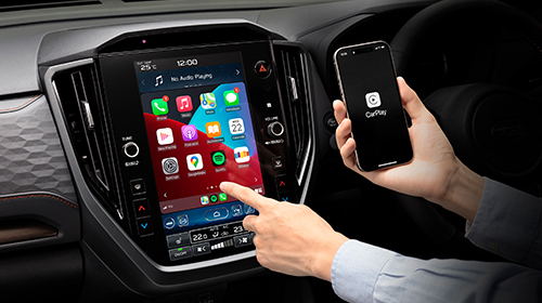 無線Apple CarPlay<sup>*1</sup>資訊娛樂系統