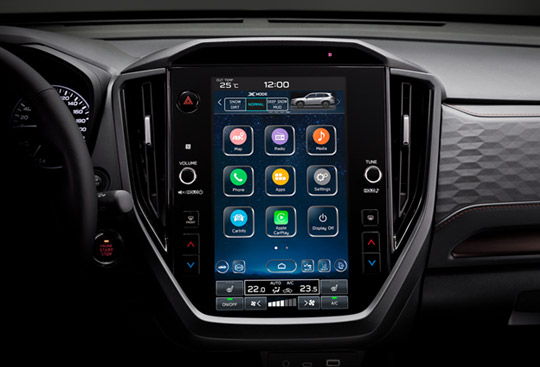 11.6-inch Centre Display<sup>3</sup>